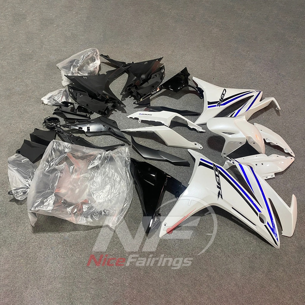Injection ABS Cowling Kit Fits HONDA CBR500R 2016-2018 - 8JND Design | NiceFairings - side angle image