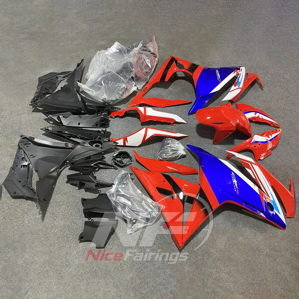 Complete ABS Fairing Set Fits HONDA CBR500R 2016-2018 - 3RC Edition | NiceFairings - side angle image