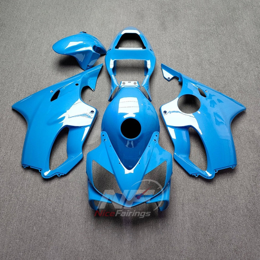 Motorcycle Fairing Kit Fits 2001-2003 HONDA CBR600 F4i - ABS Plastic - Sky Blue White | NiceFairings - main product image
