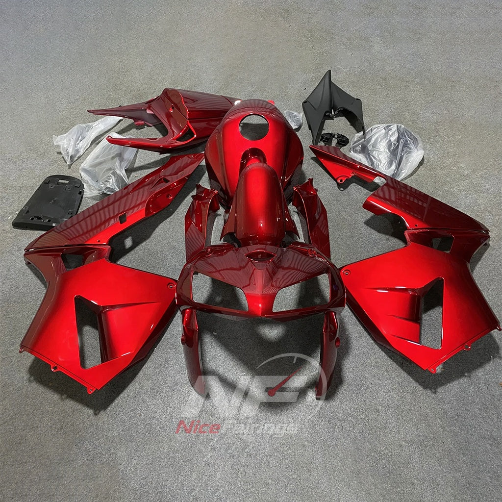 Aftermarket Sportbike Bodywork Set Compatible with Honda CBR600RR F5 2005-2006 | NiceFairings - paint design NO.8 option image