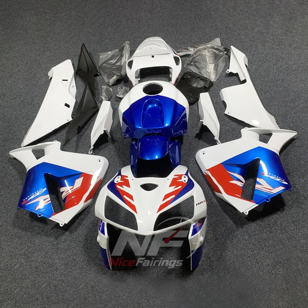 Replacement Injection-Molded Fairing Set Compatible with Honda CBR600RR F5 2005-2006 | NiceFairings - paint design NO.8 option image