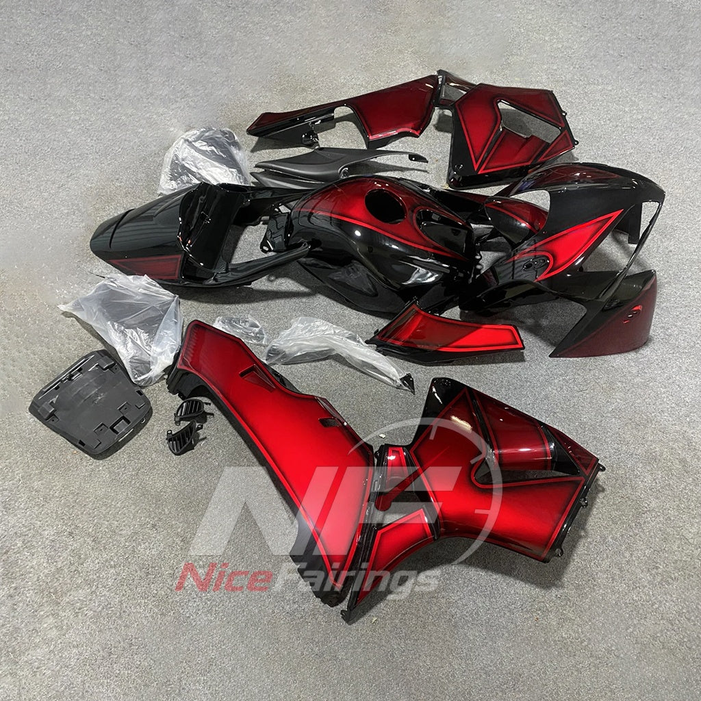 Painted Sportbike Fairing Set Compatible with Honda CBR600RR F5 2005-2006 | NiceFairings - side angle image