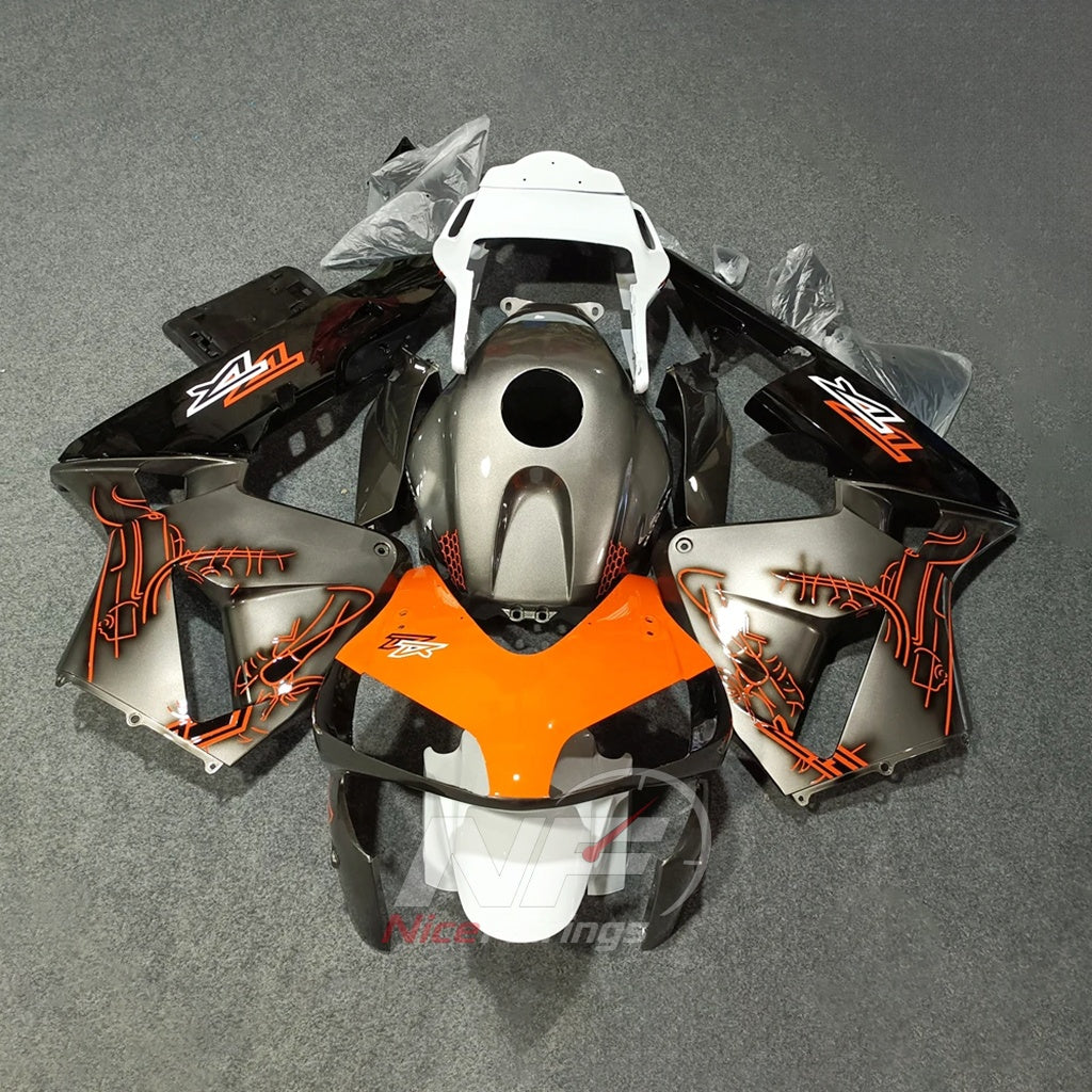 Sportbike ABS Fairing Kit Fits 2005-2006 Honda CBR600RR F5 | NiceFairings - paint design NO.3 option image