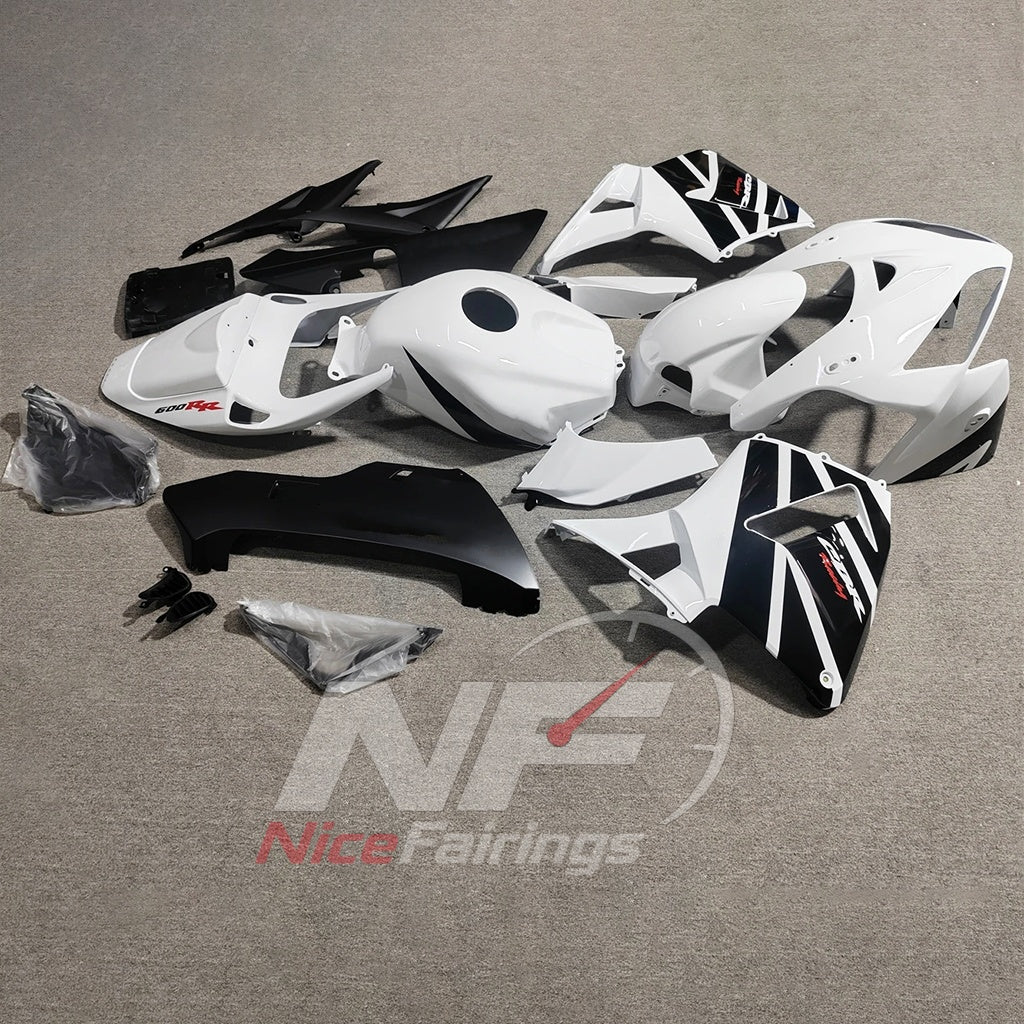 Aftermarket Sportbike Bodywork Set Compatible with Honda CBR600RR F5 2005-2006 | NiceFairings - front angle image