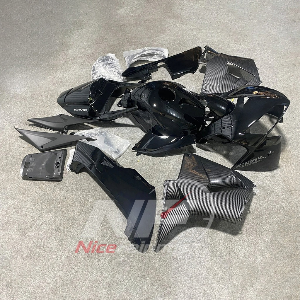 Replacement Injection-Molded Plastics Set Compatible with Honda CBR600RR F5 2005-2006 | NiceFairings - side angle image