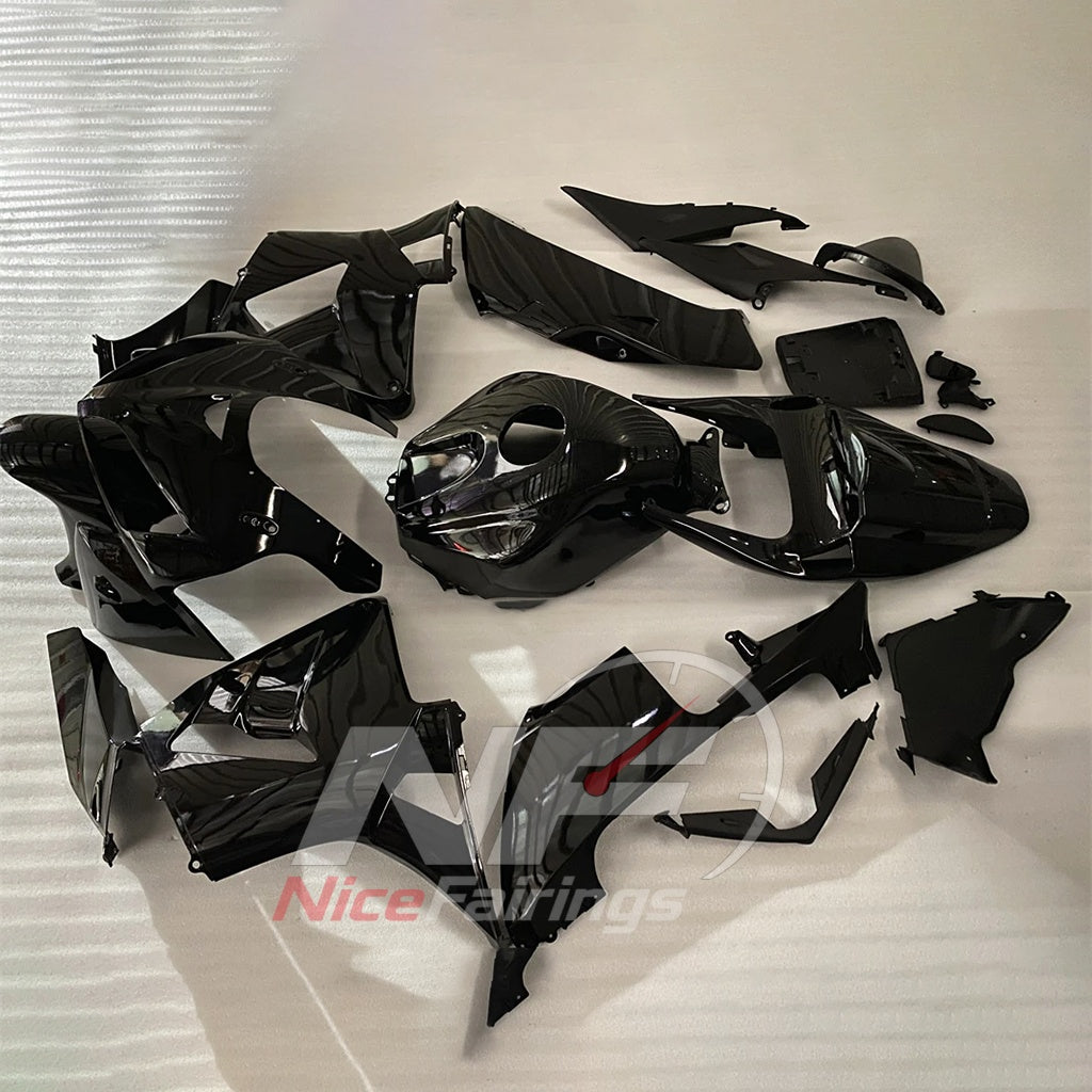 Replacement Injection-Molded Cowling Set Fits Honda CBR600RR F5 2005-2006 | NiceFairings - side angle image