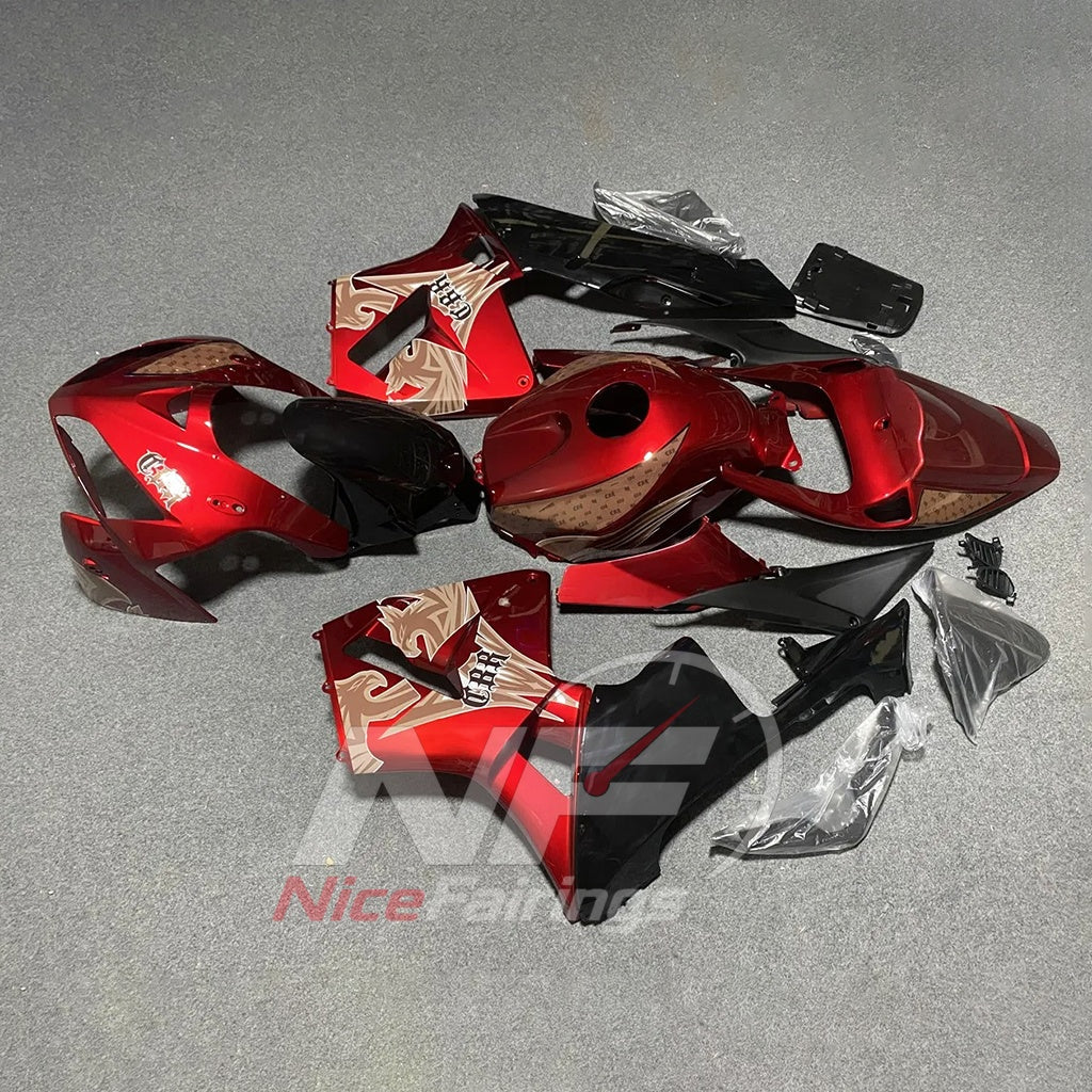 Painted ABS Motorcycle Bodywork Set Fits Honda CBR600RR F5 2005-2006 | NiceFairings - front angle image