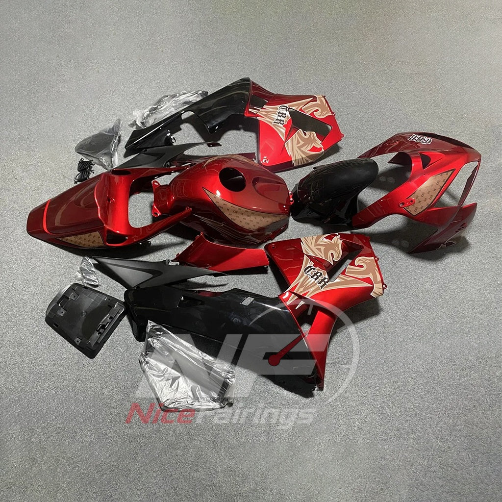 Painted ABS Motorcycle Bodywork Set Fits Honda CBR600RR F5 2005-2006 | NiceFairings - side angle image