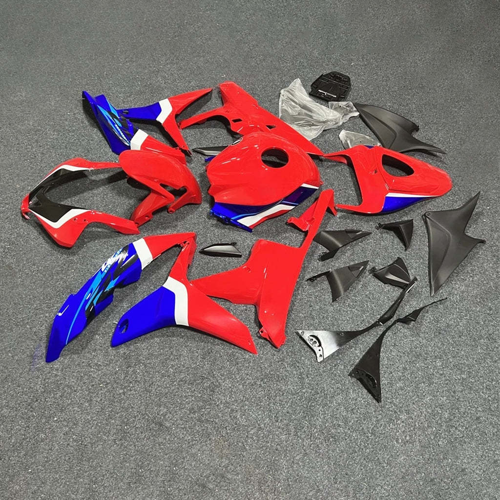 Aftermarket ABS Motorcycle Fairings Compatible with Honda CBR600RR F5 2007-2008 | NiceFairings - front angle image