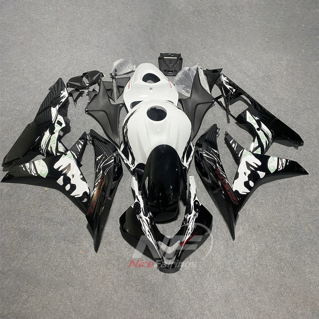 Custom-Painted ABS Fairing Panel Kit Fits Honda CBR600RR F5 2007-2008 | NiceFairings - paint design NO.2 option image