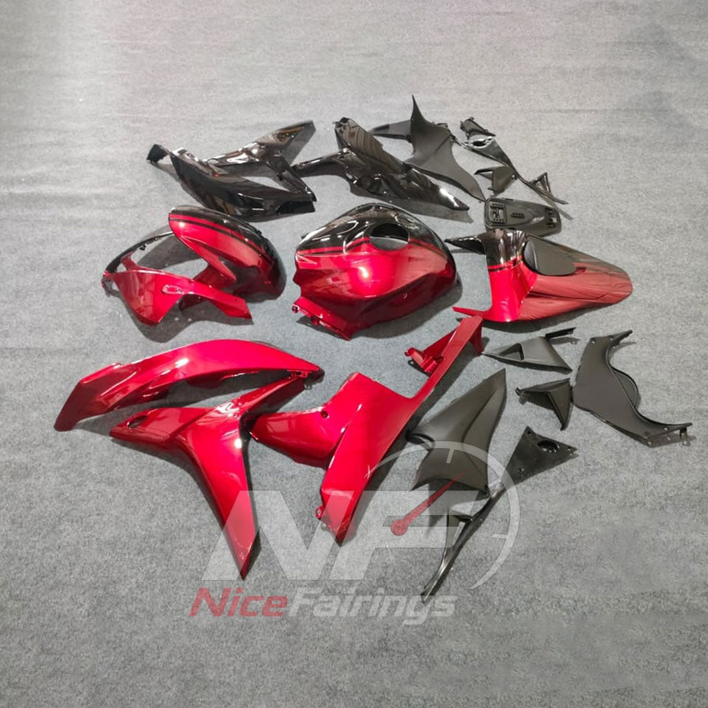 Replacement Replacement Body Panels Compatible with 2007-2008 Honda CBR600RR F5 | NiceFairings - side angle image