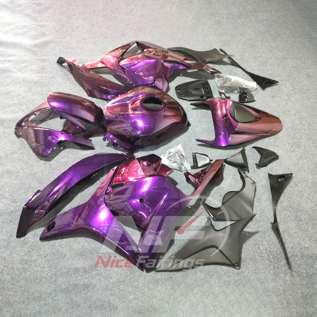 Purple Sportbike Fairing Set Fits HONDA CBR600RR F5 2009-2012 | NiceFairings - front angle image