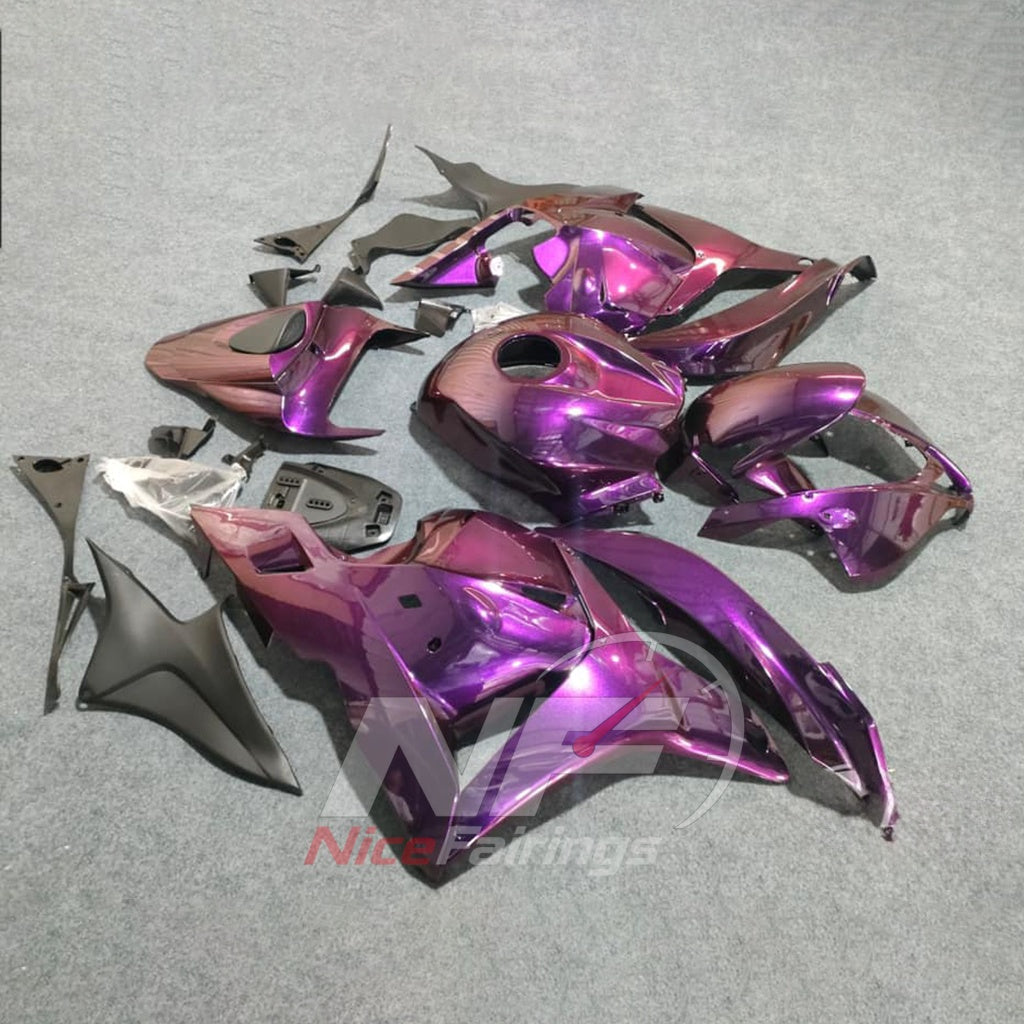 Purple Sportbike Fairing Set Fits HONDA CBR600RR F5 2009-2012 | NiceFairings - side angle image
