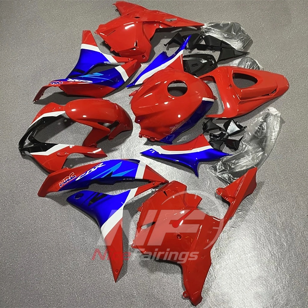 Aftermarket ABS Fairing Panel Kit Fits HONDA CBR600RR F5 2009-2012 | NiceFairings - side angle image