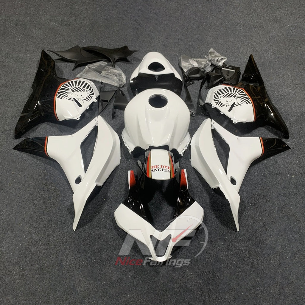 Custom-Painted White Motorcycle Bodywork Kit Fits 2009-2012 HONDA CBR600RR F5 | NiceFairings - main product image