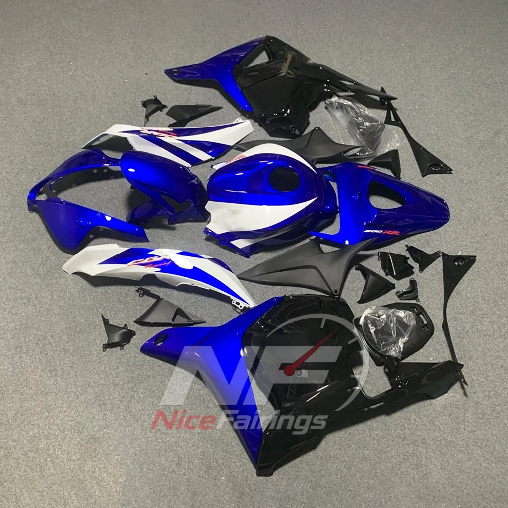 Blue Motorcycle Fairing Kit Fits HONDA CBR600RR F5 2009-2012 | NiceFairings - front angle image