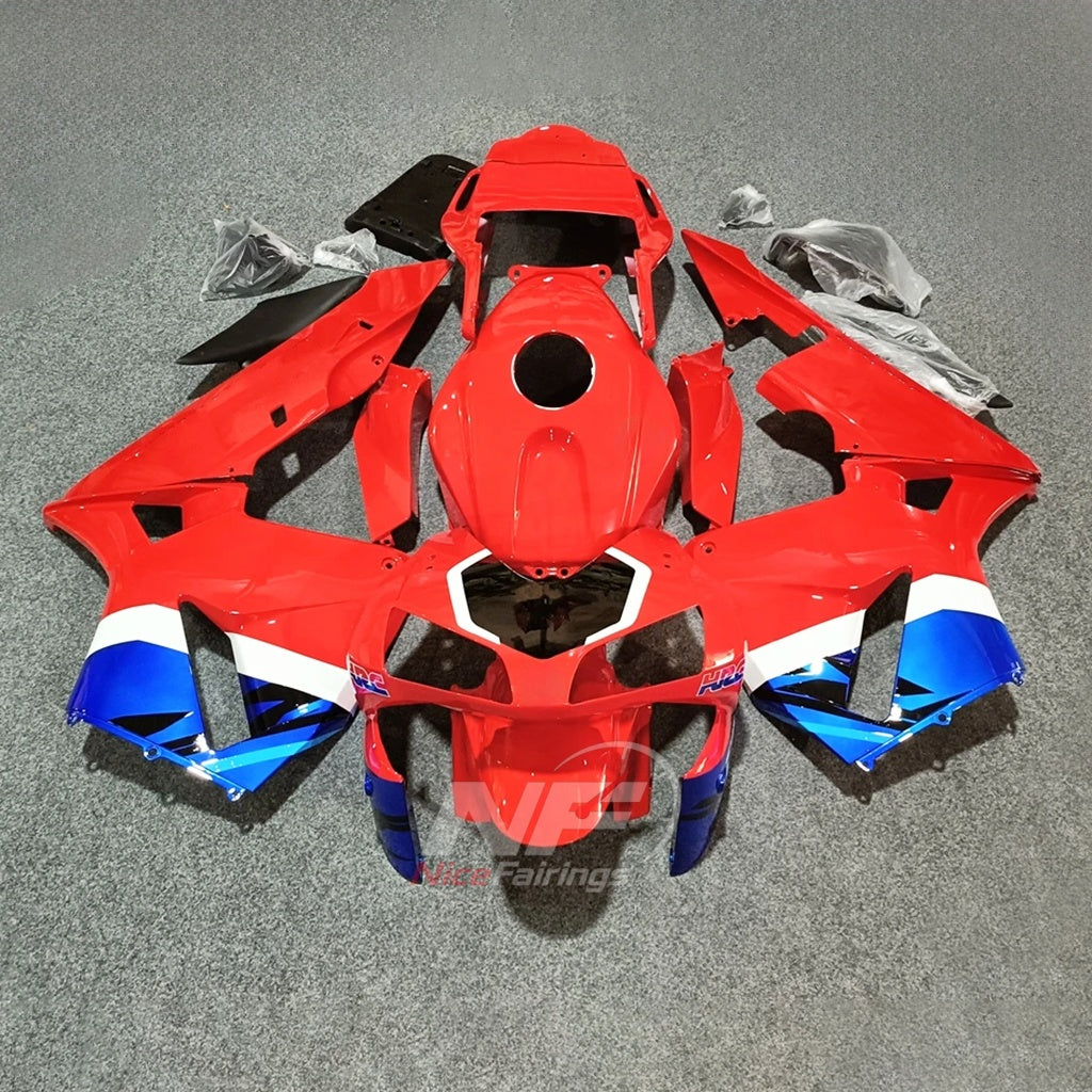 Replacement Injection-Molded Fairing Set Fits HONDA CBR600RR F5 2003-2004 | NiceFairings - paint design NO.3 option image