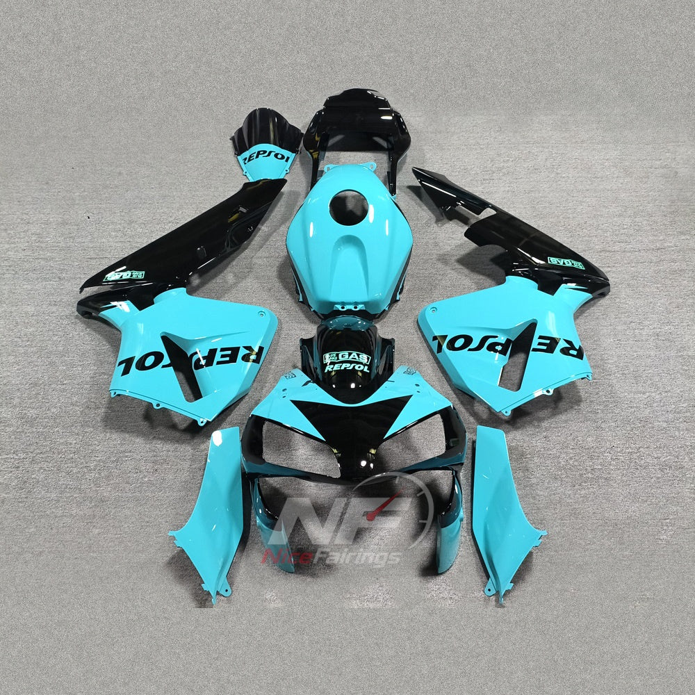 Custom-Painted Cowling Panel Set Fits HONDA CBR600RR F5 2003-2004 | NiceFairings - paint design NO.3 option image