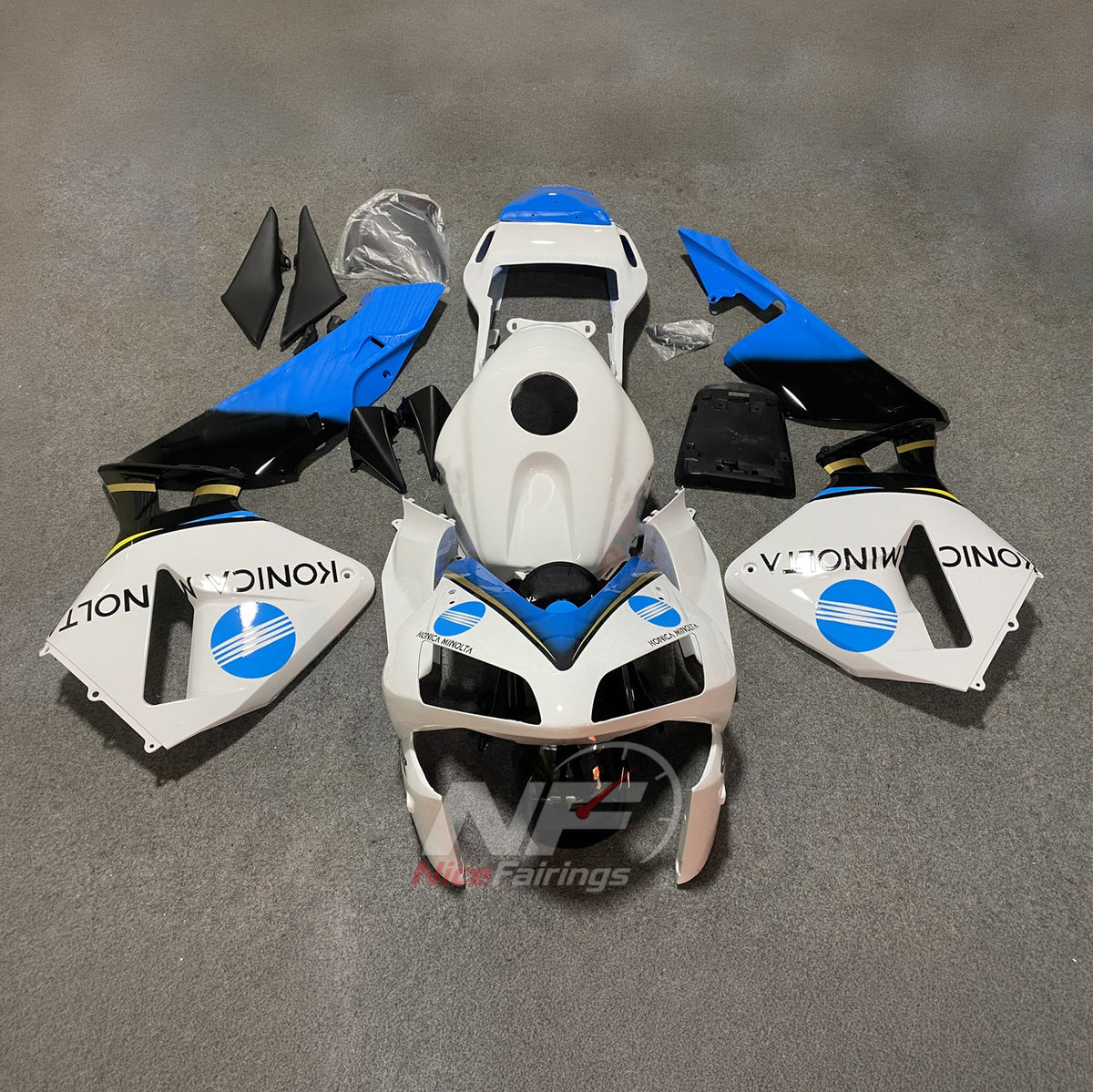 Motorcycle Fairing Kit Fits HONDA CBR600RR F5 2003-2004 | NiceFairings - main product image