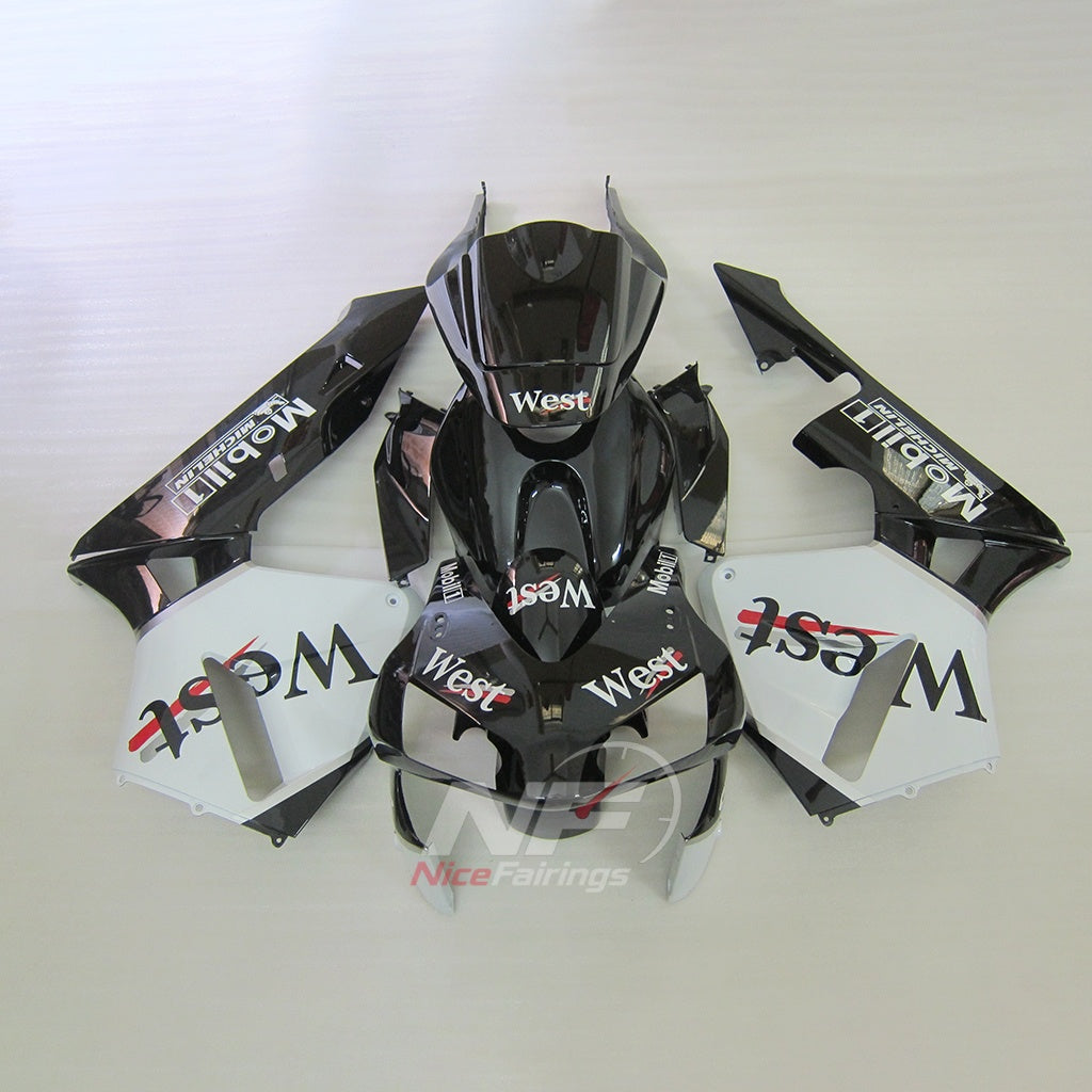 Replacement ABS Injection Fairing Kit Fits 2003-2004 HONDA CBR600RR F5 | NiceFairings - paint design NO.4 option image