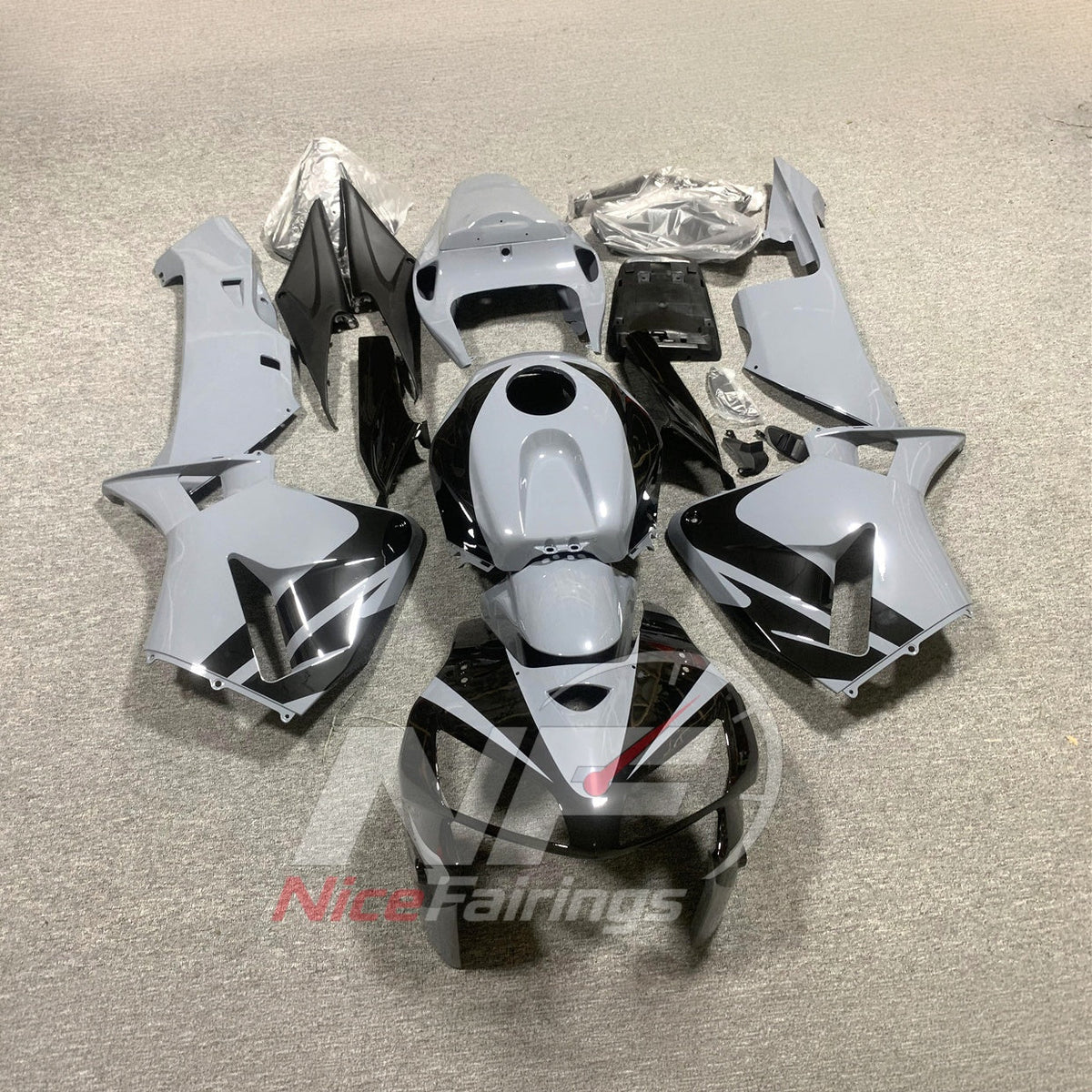 Aftermarket ABS Plastic Body Panel Set Fits 2005-2006 Honda CBR600RR F5 | NiceFairings - main product image