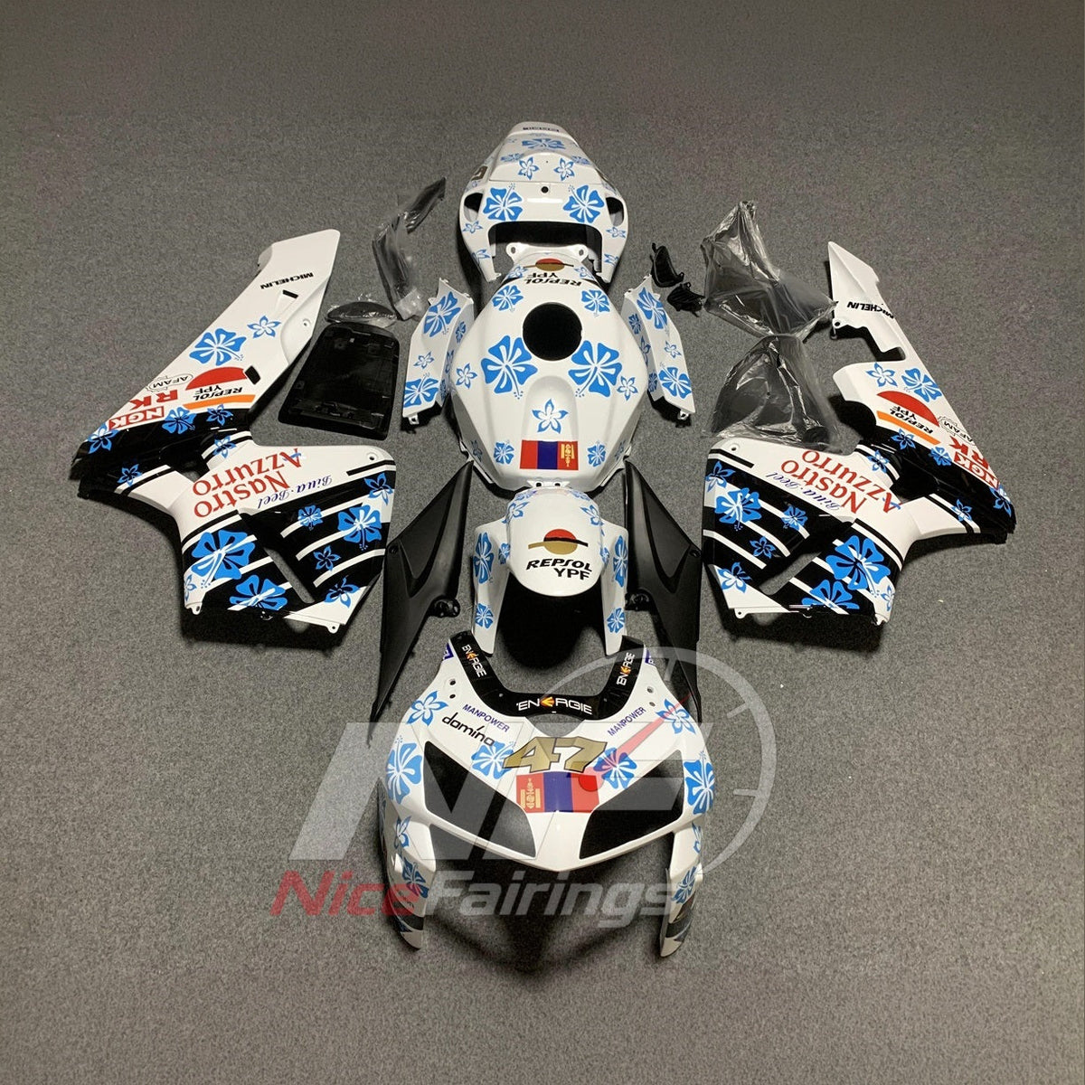 Aftermarket Injection-Molded Fairing Kit Fits Honda CBR600RR F5 2005-2006 | NiceFairings - main product image