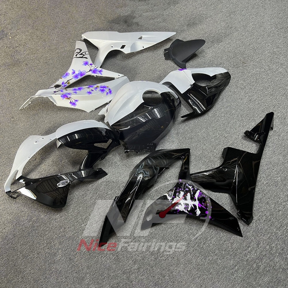 Custom-Painted ABS Motorcycle Fairings Compatible with Honda CBR600RR F5 2007-2008 | NiceFairings - front angle image