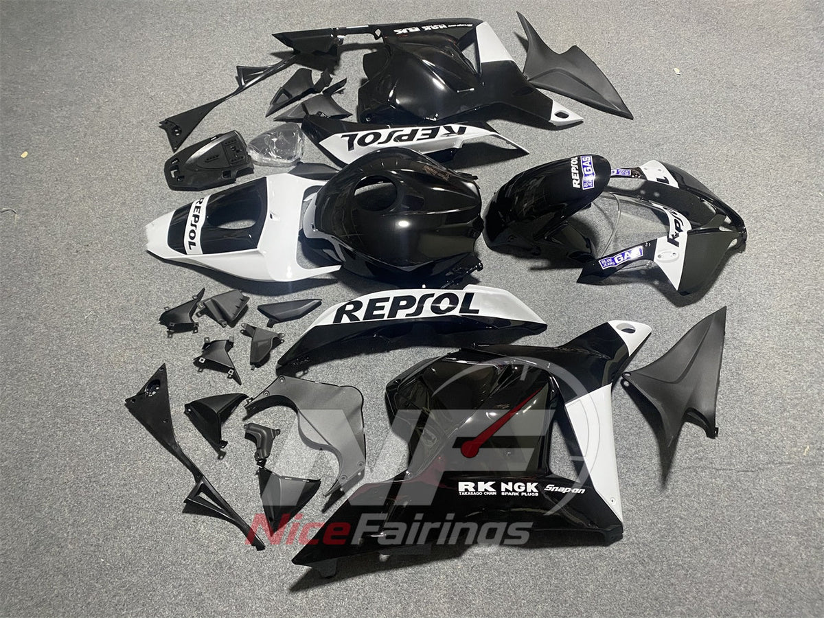 Custom-Painted ABS Plastic Fairing Set Fits 2009-2012 HONDA CBR600RR F5 | NiceFairings - front angle image