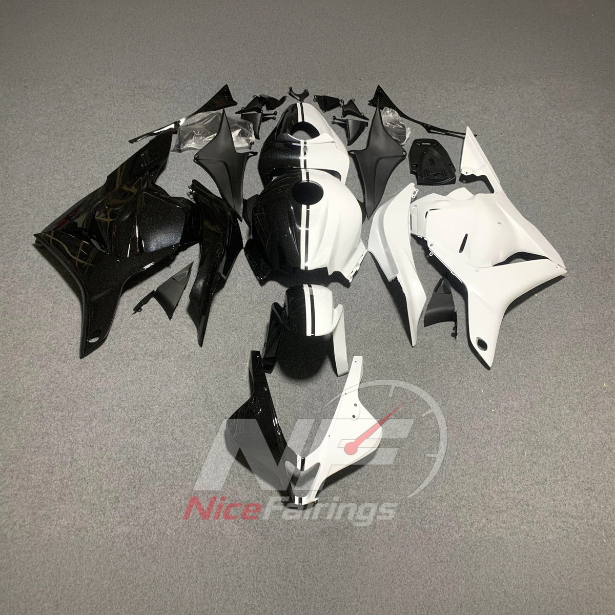 Blue Motorcycle Fairing Kit Fits HONDA CBR600RR F5 2009-2012 | NiceFairings - paint design NO.5 option image