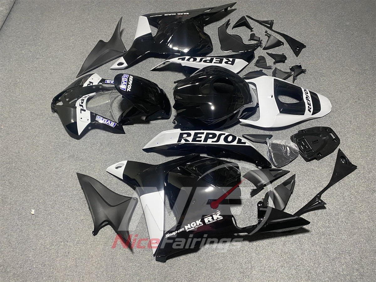Custom-Painted ABS Plastic Fairing Set Fits 2009-2012 HONDA CBR600RR F5 | NiceFairings - side angle image