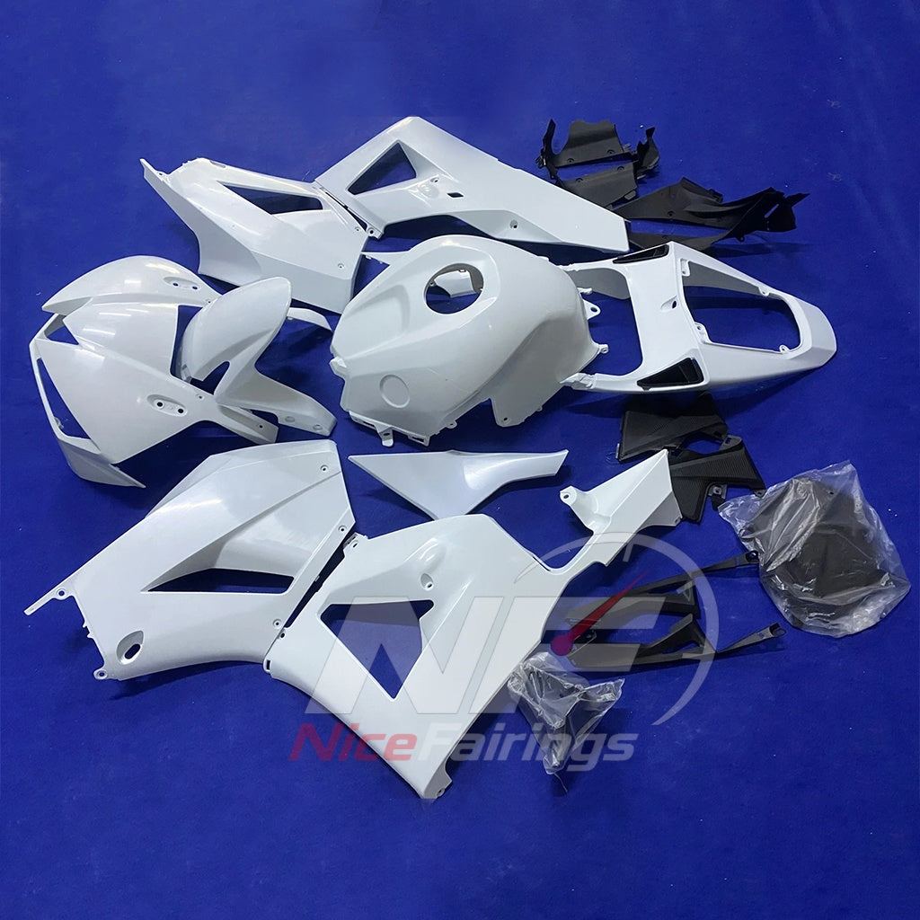 White ABS Plastic Bodywork Kit Fits HONDA CBR600RR F5 2013-2026 | NiceFairings - front angle image