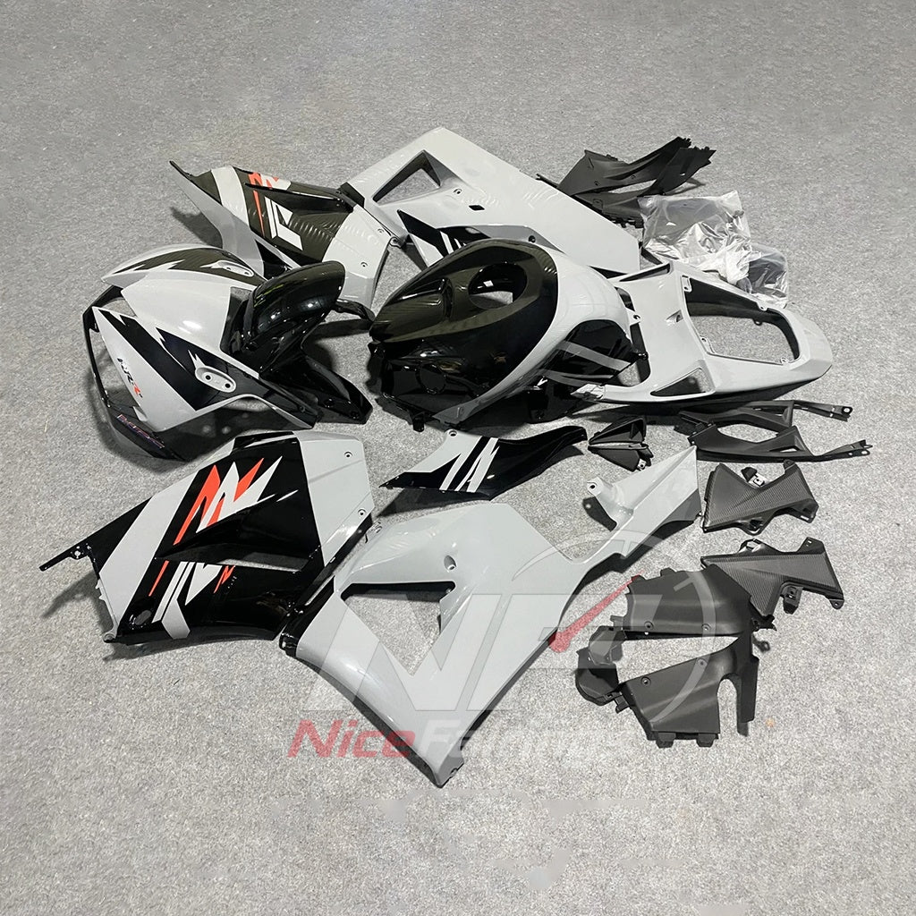 Aftermarket White ABS Fairing Panel Kit Fits HONDA CBR600RR F5 2013-2026 | NiceFairings - side angle image