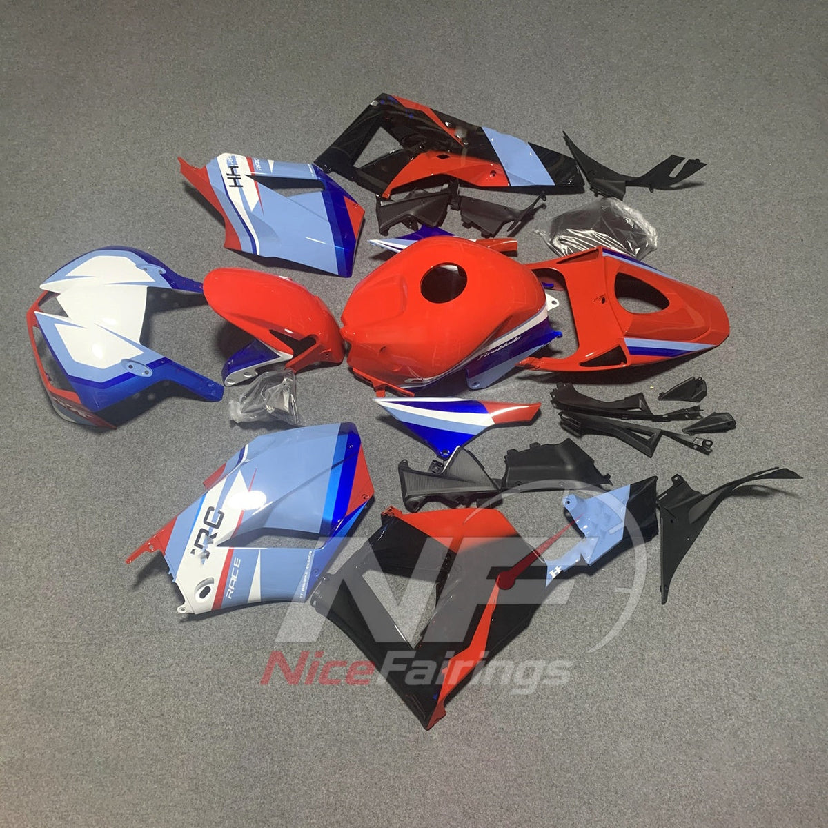 Painted Sportbike Fairing Set Fits HONDA CBR600RR F5 2013-2026 | NiceFairings - side angle image