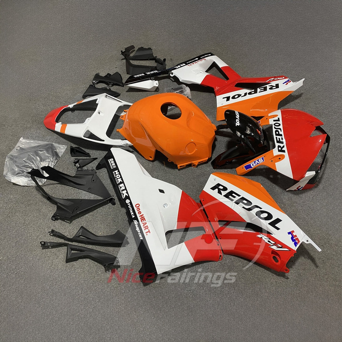 Painted ABS Body Panel Kit Fits 2013-2026 HONDA CBR600RR F5 | NiceFairings - side angle image