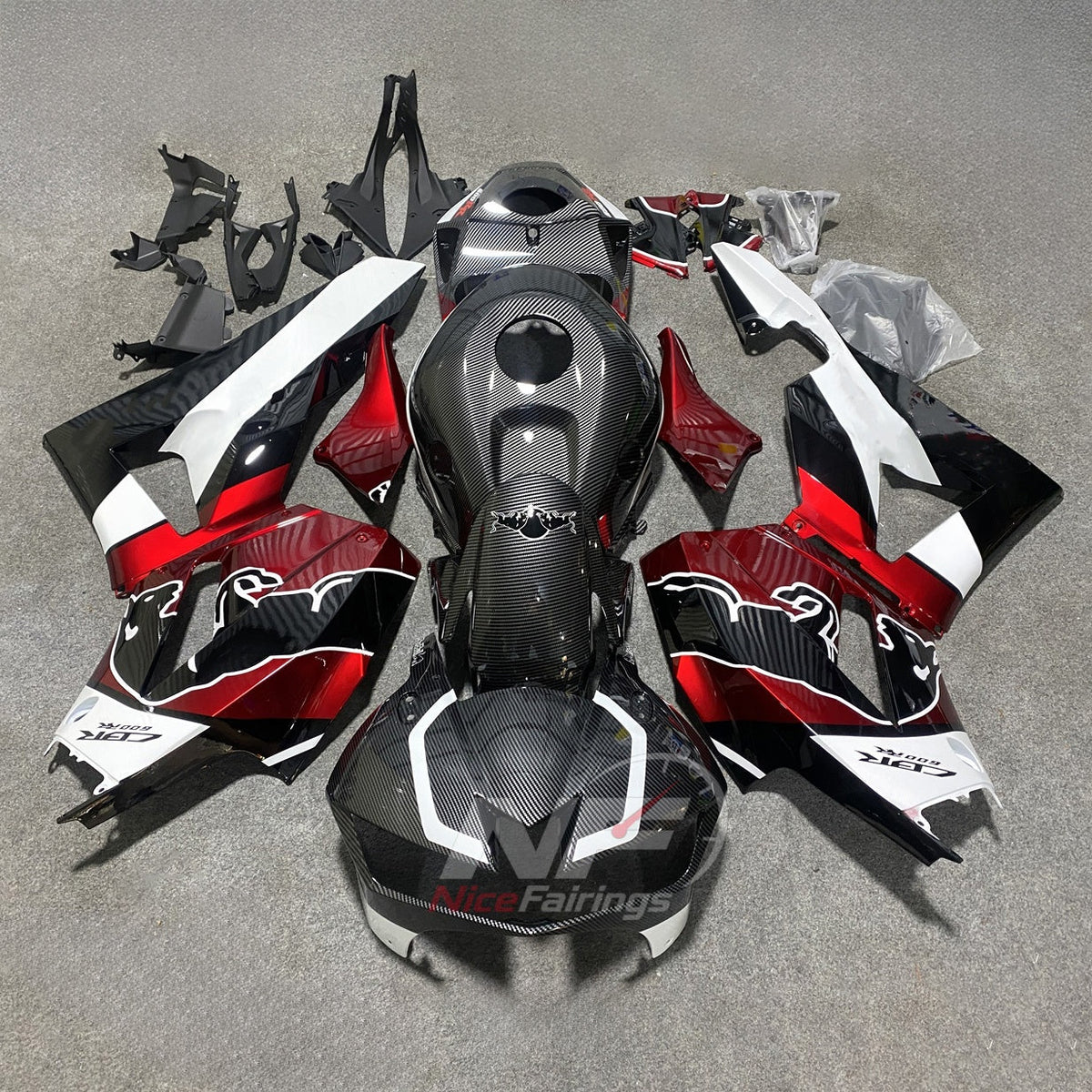 Aftermarket ABS Plastic Fairing Set Fits 2013-2026 HONDA CBR600RR F5 | NiceFairings - main product image