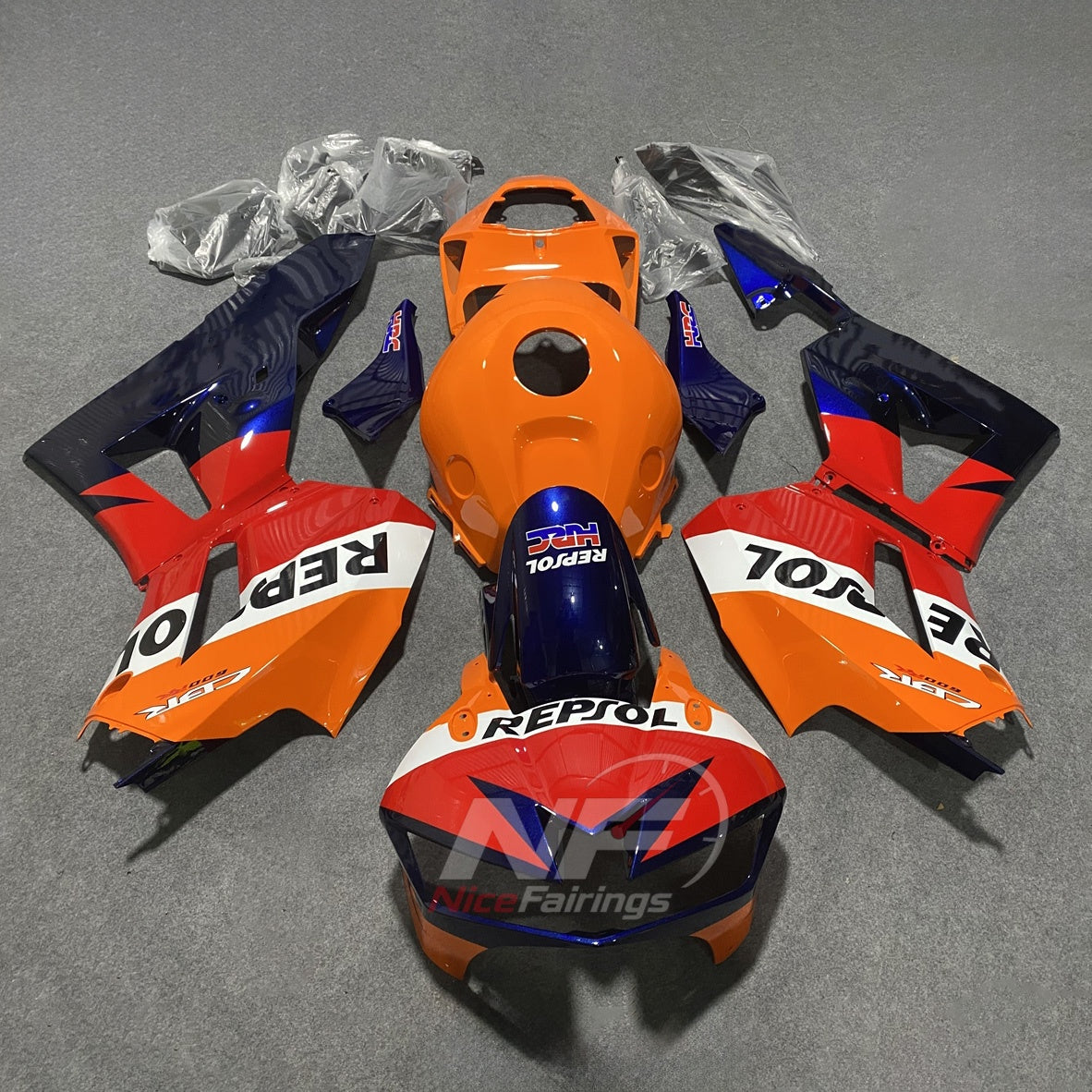 Painted Injection-Molded Fairings Compatible with HONDA CBR600RR F5 2013-2026 | NiceFairings - main product image