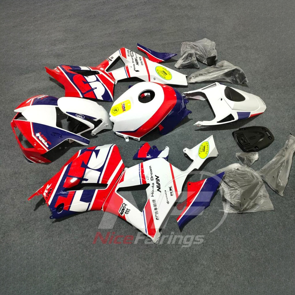 Aftermarket ABS Plastic Fairing Kit Fits HONDA CBR600RR F5 2013-2026 | NiceFairings - side angle image