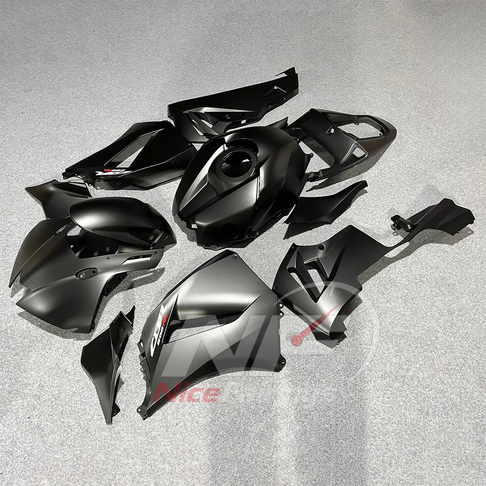 Custom-Painted Black ABS Plastic Bodywork Kit Fits HONDA CBR600RR F5 2013-2026 | NiceFairings - side angle image