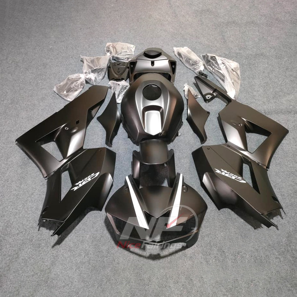 Custom-Painted Black ABS Plastic Bodywork Kit Fits HONDA CBR600RR F5 2013-2026 | NiceFairings - paint design NO.2 option image