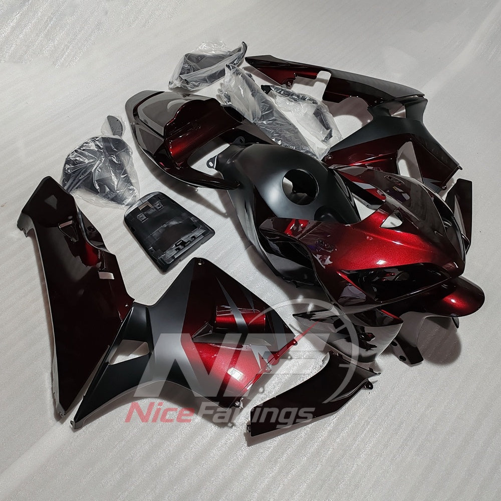 Replacement ABS Sportbike Bodywork Kit Fits Honda CBR600RR F5 2005-2006 | NiceFairings - front angle image