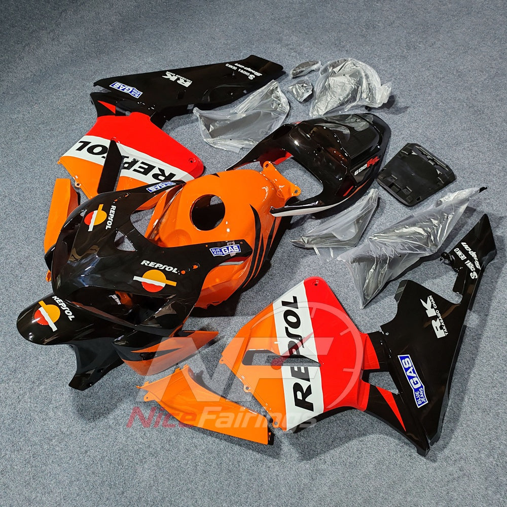 Painted ABS Injection Bodywork Kit Compatible with Honda CBR600RR F5 2005-2006 | NiceFairings - side angle image