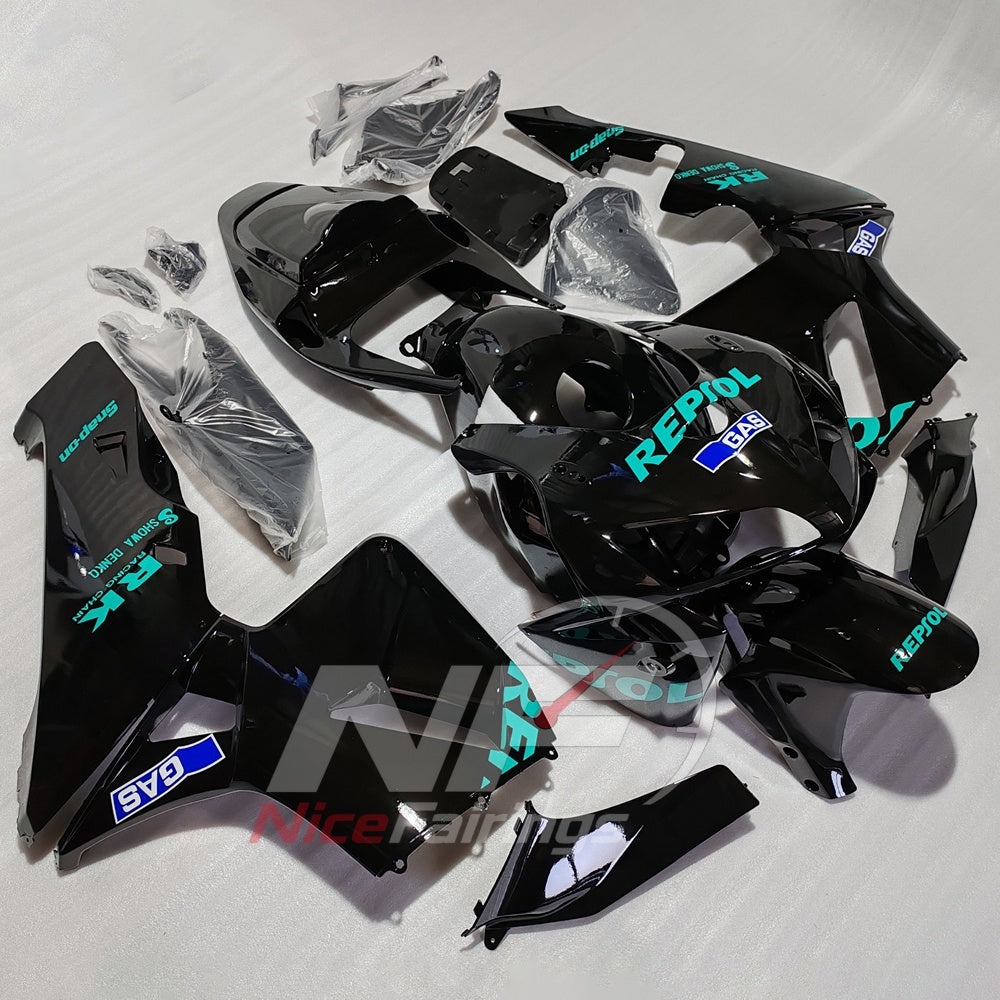 Replacement ABS Cowling Panel Kit Fits 2005-2006 Honda CBR600RR F5 | NiceFairings - front angle image