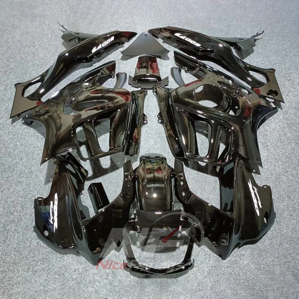 Motorcycle Fairing Kit Fits 1997-1998 HONDA CBR600 F3 - ABS Plastic - Blue Black | NiceFairings - paint design NO.3 option image