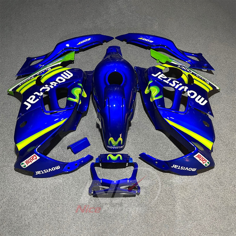 Replacement Fairings Fit 1997-1998 HONDA CBR600 F3 - ABS Plastic - Blue Green | NiceFairings - main product image