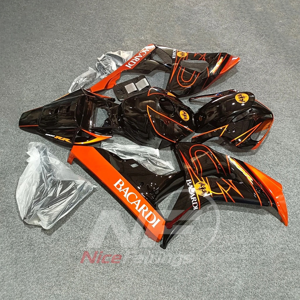 Replacement Injection-Molded Fairing Set Fits HONDA CBR1000RR 2006-2007 | NiceFairings - front angle image