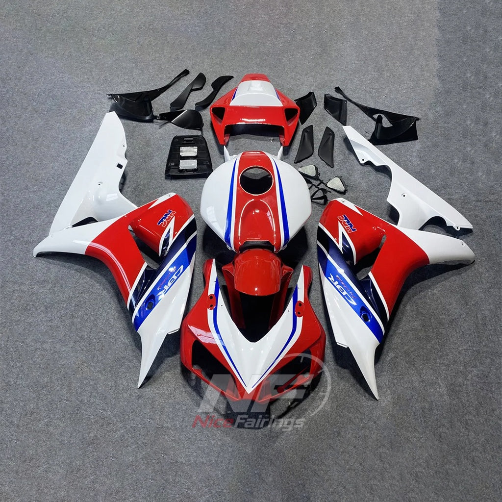 Replacement Injection-Molded Fairing Set Fits HONDA CBR1000RR 2006-2007 | NiceFairings - paint design NO.2 option image