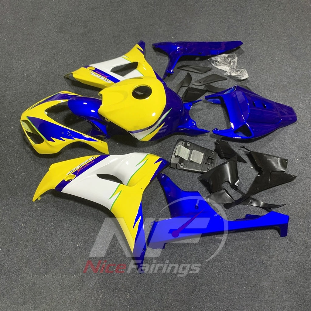ABS Plastic Bodywork Kit Fits HONDA CBR1000RR 2006-2007 | NiceFairings - side angle image