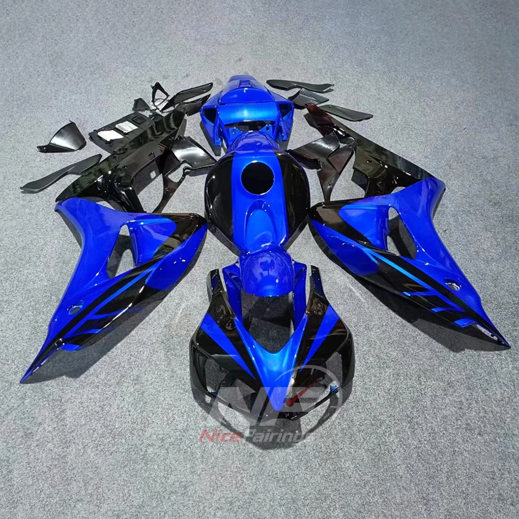Aftermarket Blue ABS Fairing Panel Kit Fits HONDA CBR1000RR 2006-2007 | NiceFairings - main product image