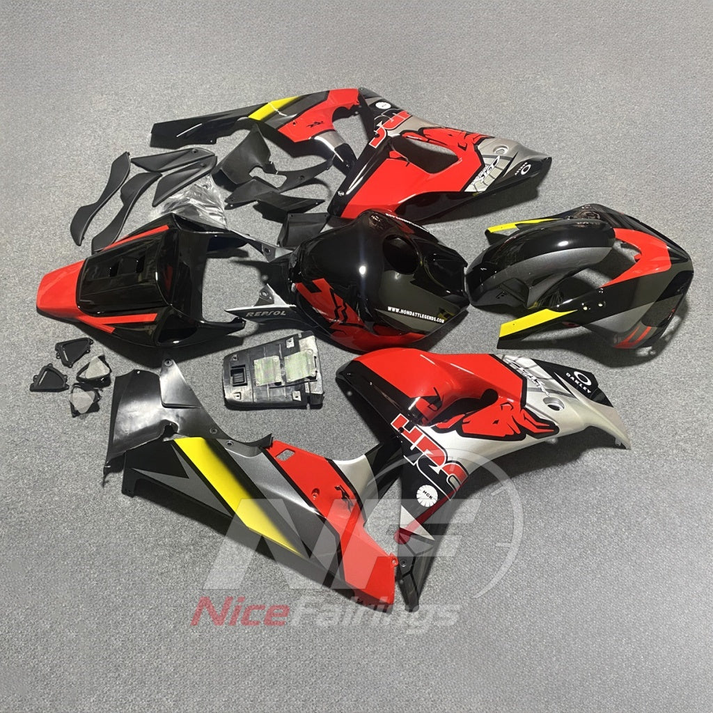 Custom-Painted Motorcycle Fairing Kit Fits HONDA CBR1000RR 2006-2007 | NiceFairings - front angle image