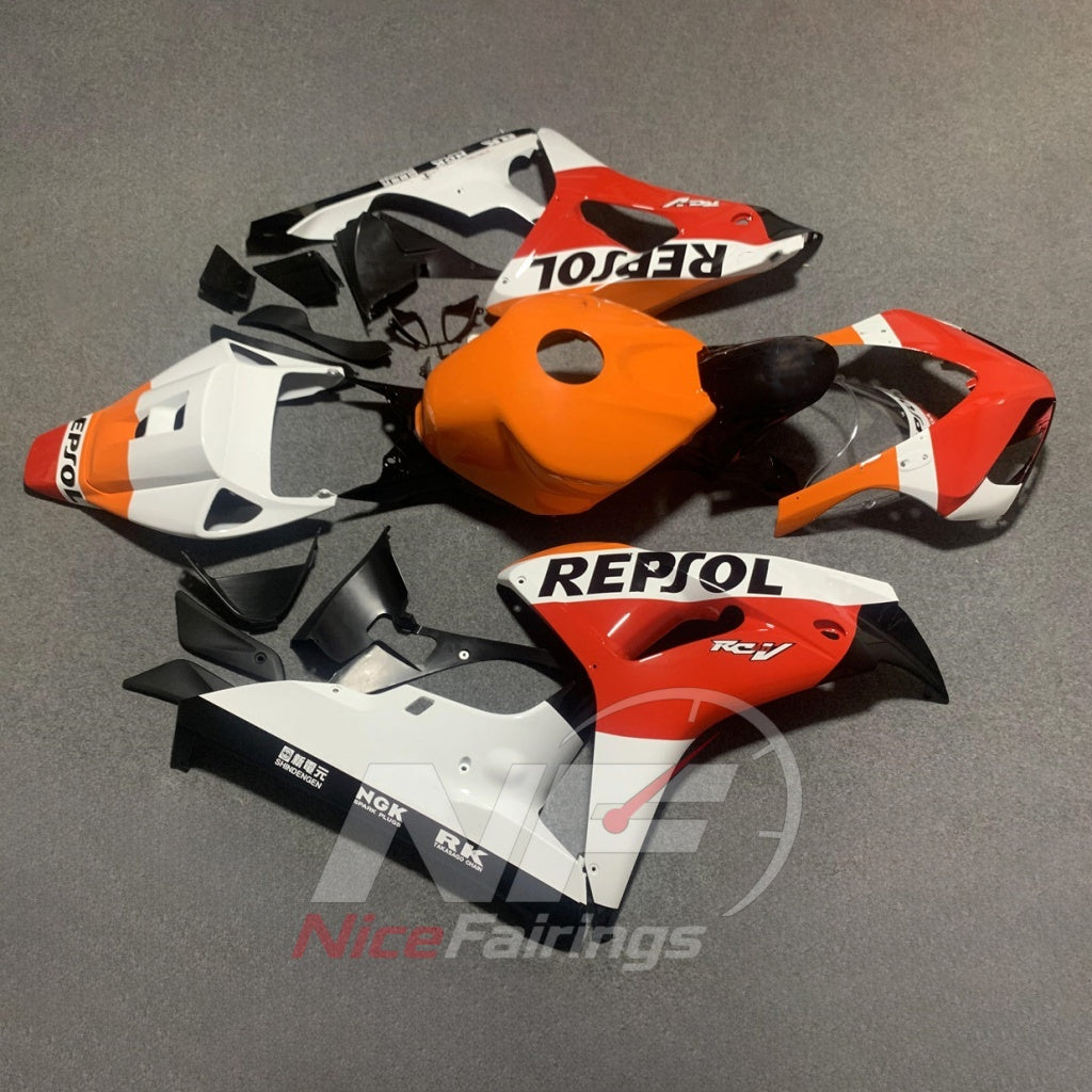 Motorcycle Bodywork Kit Fits 2006-2007 HONDA CBR1000RR | NiceFairings - front angle image